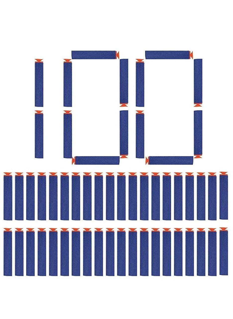 Mini Soft Blaster Manual Soft Bullet Shooting Toy with 3 Safe Foam Bullets for Kids, Safe and Long Range Shooting Gun - Multicolour