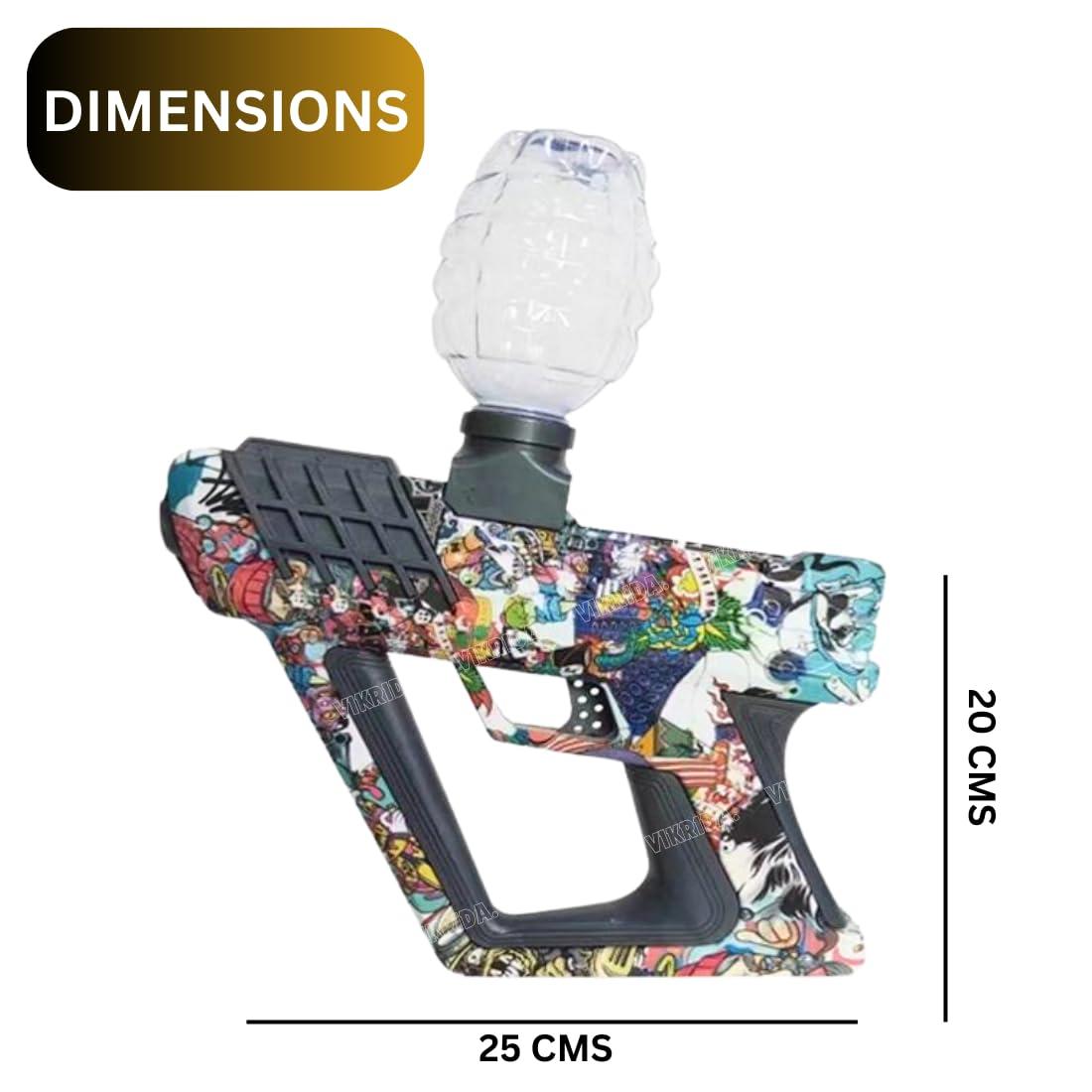 Gel Ball Blaster Gun & Foam Blaster Gun for Outdoor Activities Shooting Time with 4000 Gel Ball for Adult Original Airsoft Gun Automatic