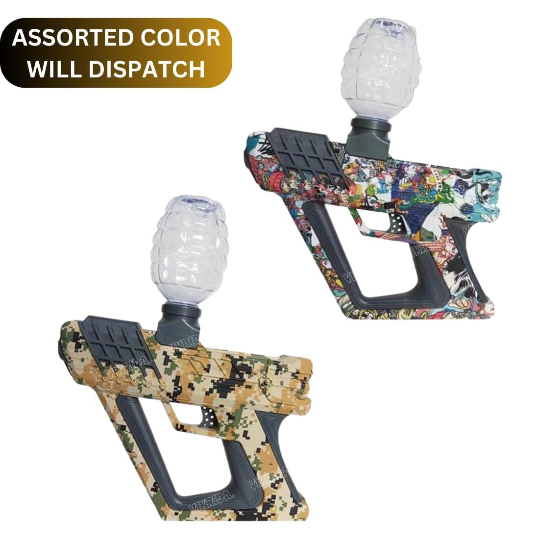 Gel Ball Blaster Gun & Foam Blaster Gun for Outdoor Activities Shooting Time with 4000 Gel Ball for Adult Original Airsoft Gun Automatic