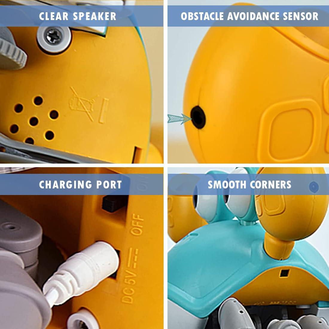 Rechargeable Crawling Crab Electric Sensor Musical Dancing Walking Crab Toy Gift for Kids