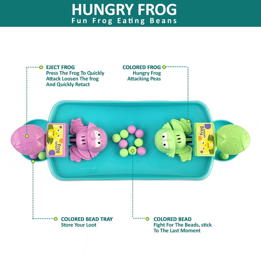 Hungry Frog Games Eating Beans Games | Indoor Games Interactive Game Toy of Family Board Games for Kids | Interactive Game Toys Multiplayer Game for 2 Player