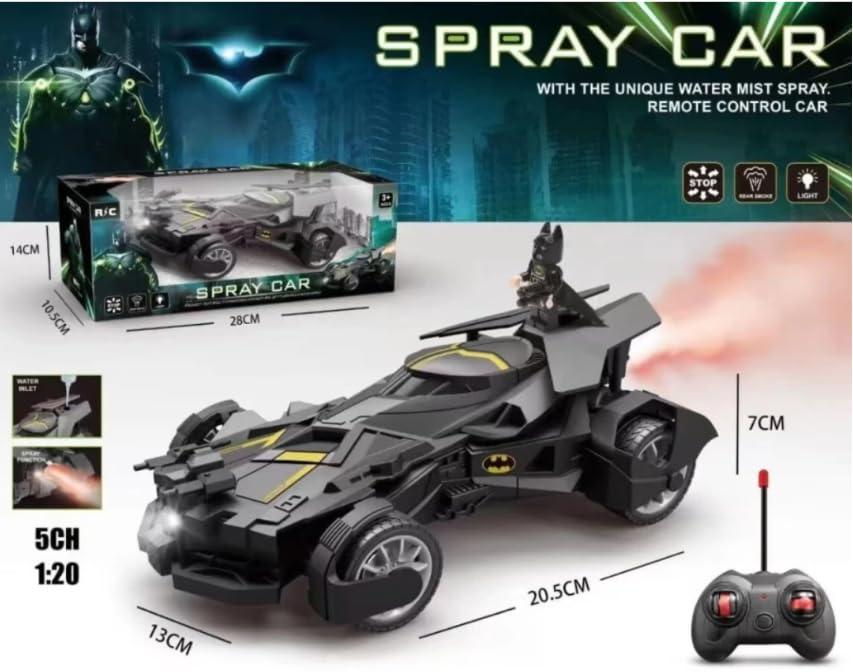 BatMan Remote Control High Speed Rc Car With Smoke Effect