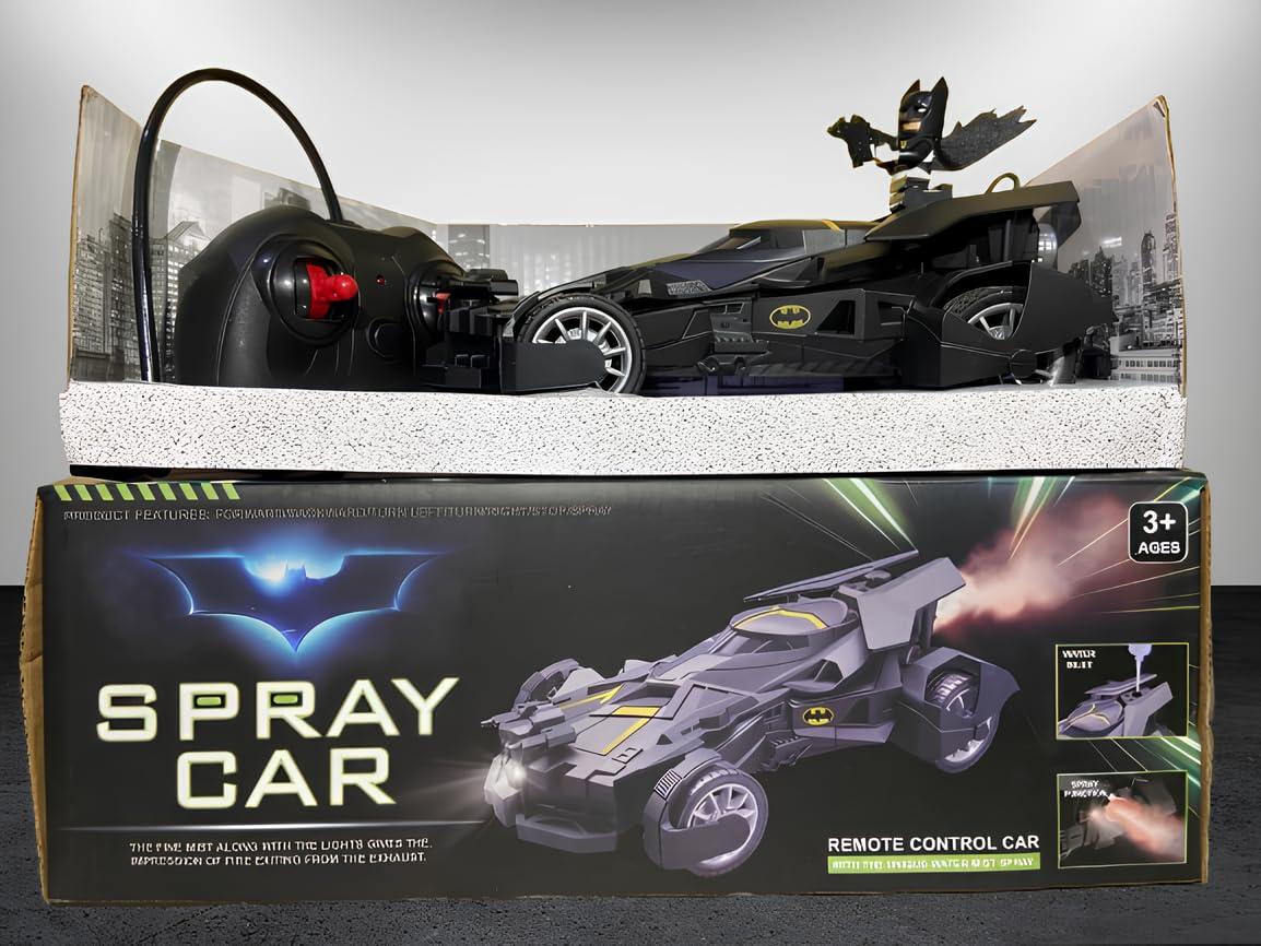 BatMan Remote Control High Speed Rc Car With Smoke Effect
