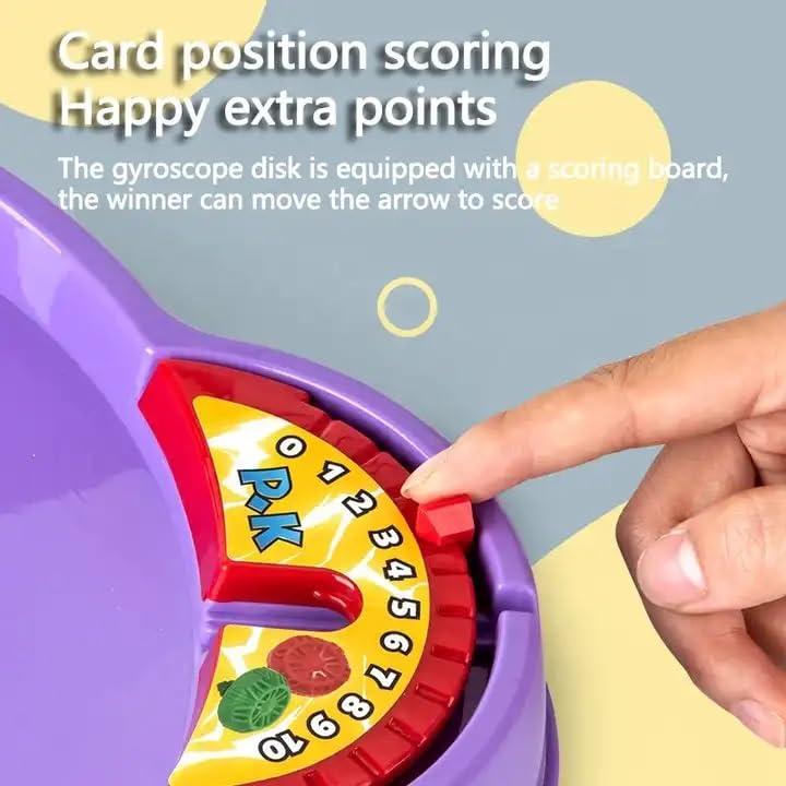 Cool Top Spinning BeyBlades Game Gyro Battle Toy On Classic Super Arena Disk for Kids, 2-4 Players with 4 BeyBlades Spinners & Launchers