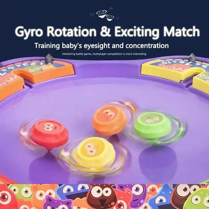 Cool Top Spinning BeyBlades Game Gyro Battle Toy On Classic Super Arena Disk for Kids, 2-4 Players with 4 BeyBlades Spinners & Launchers