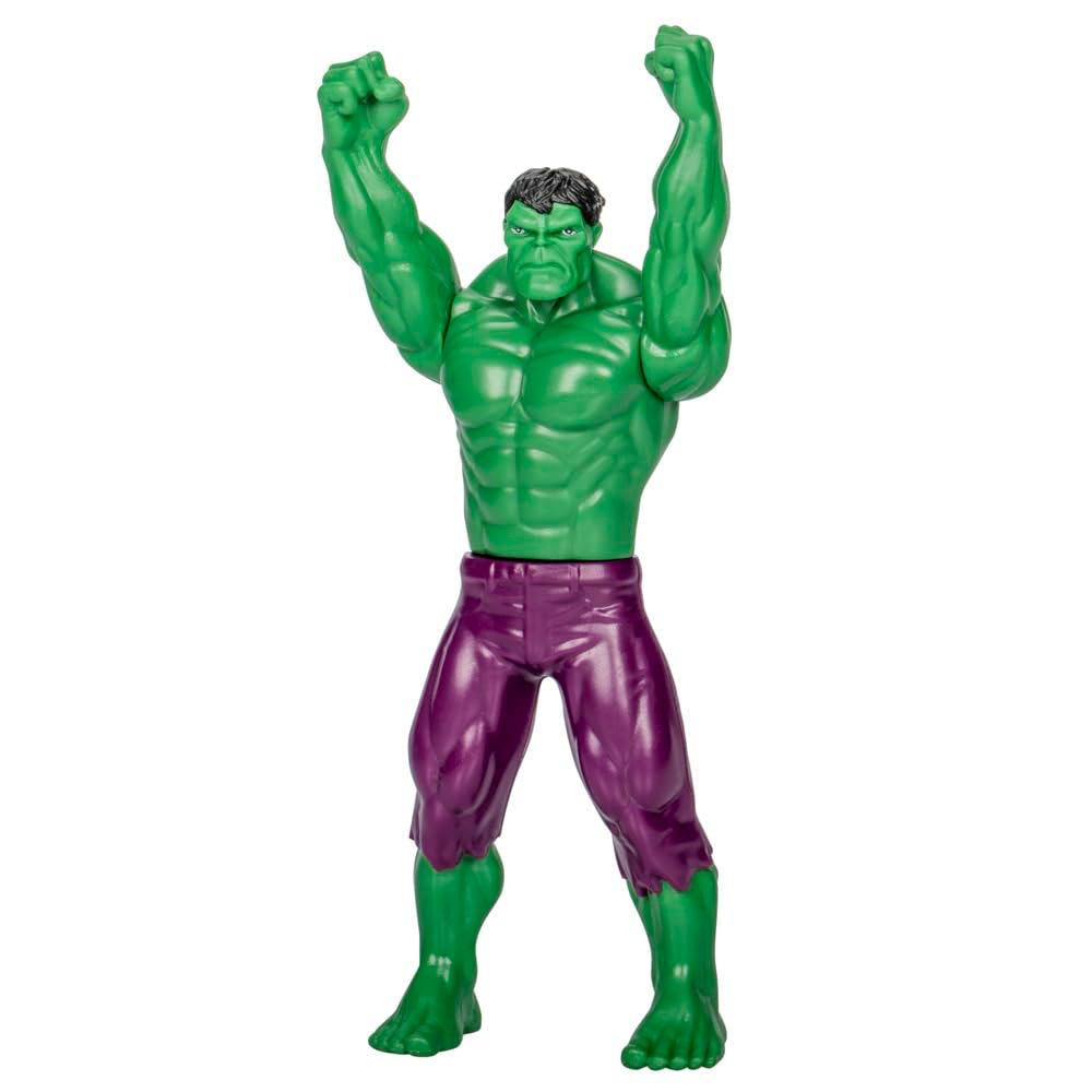 Marvel Hulk Action Figure, 6-Inch, Super Hero Toys and Figures for Kids