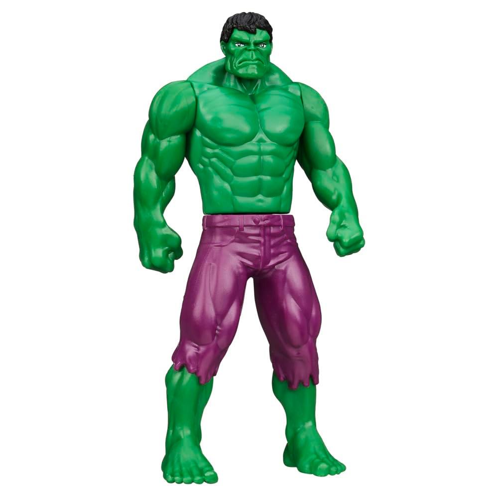 Marvel Hulk Action Figure, 6-Inch, Super Hero Toys and Figures for Kids