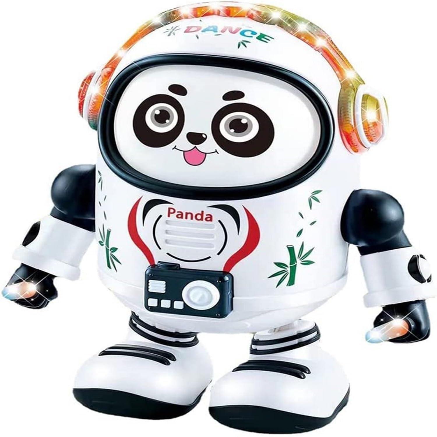 Space Panda Dancing Robot Simulation Panda Singing Toy With Horizontal Movement