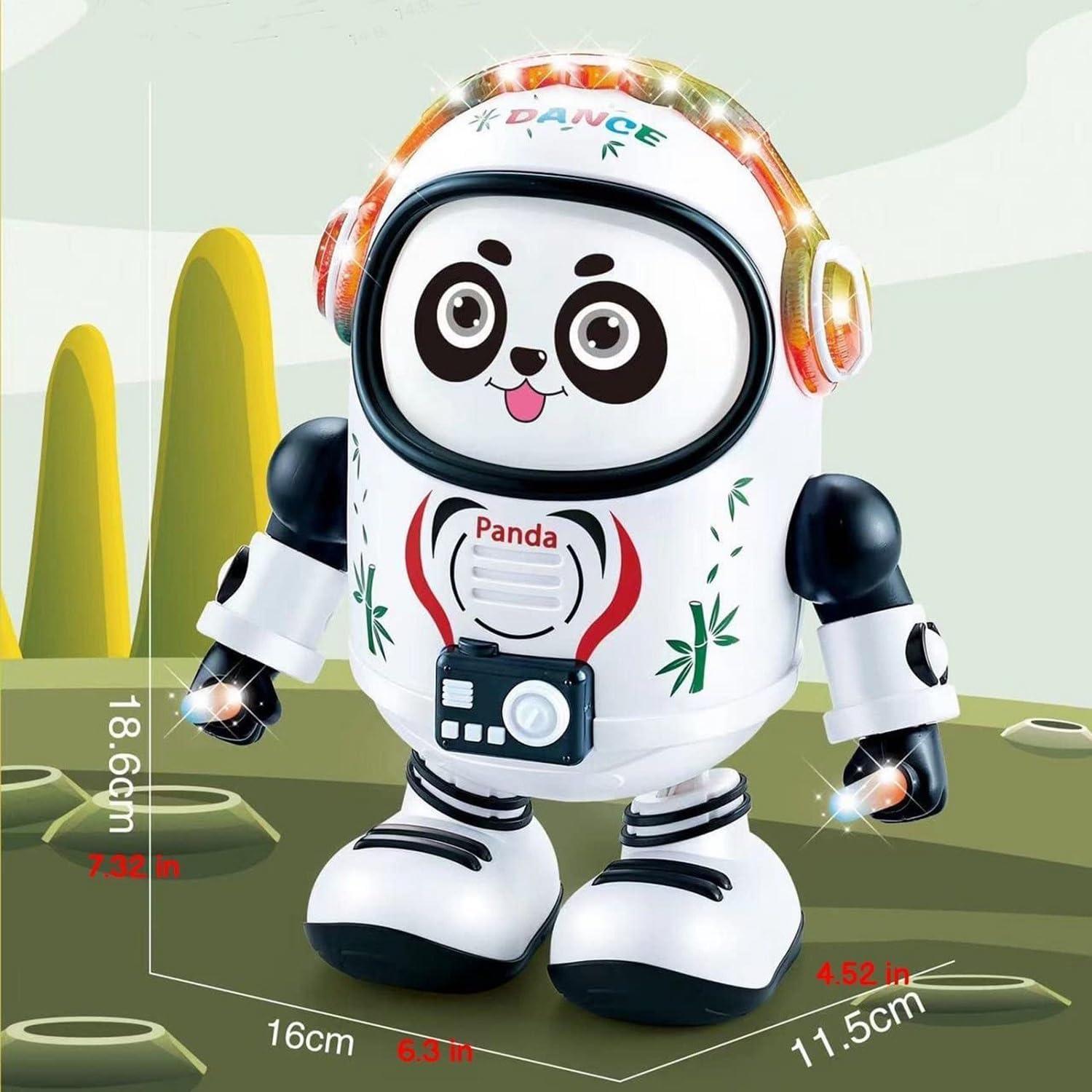 Space Panda Dancing Robot Simulation Panda Singing Toy With Horizontal Movement