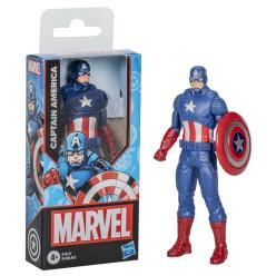 Marvel Captain America Action Figure, 6-Inch, Super Hero Toys and Figures for Kids