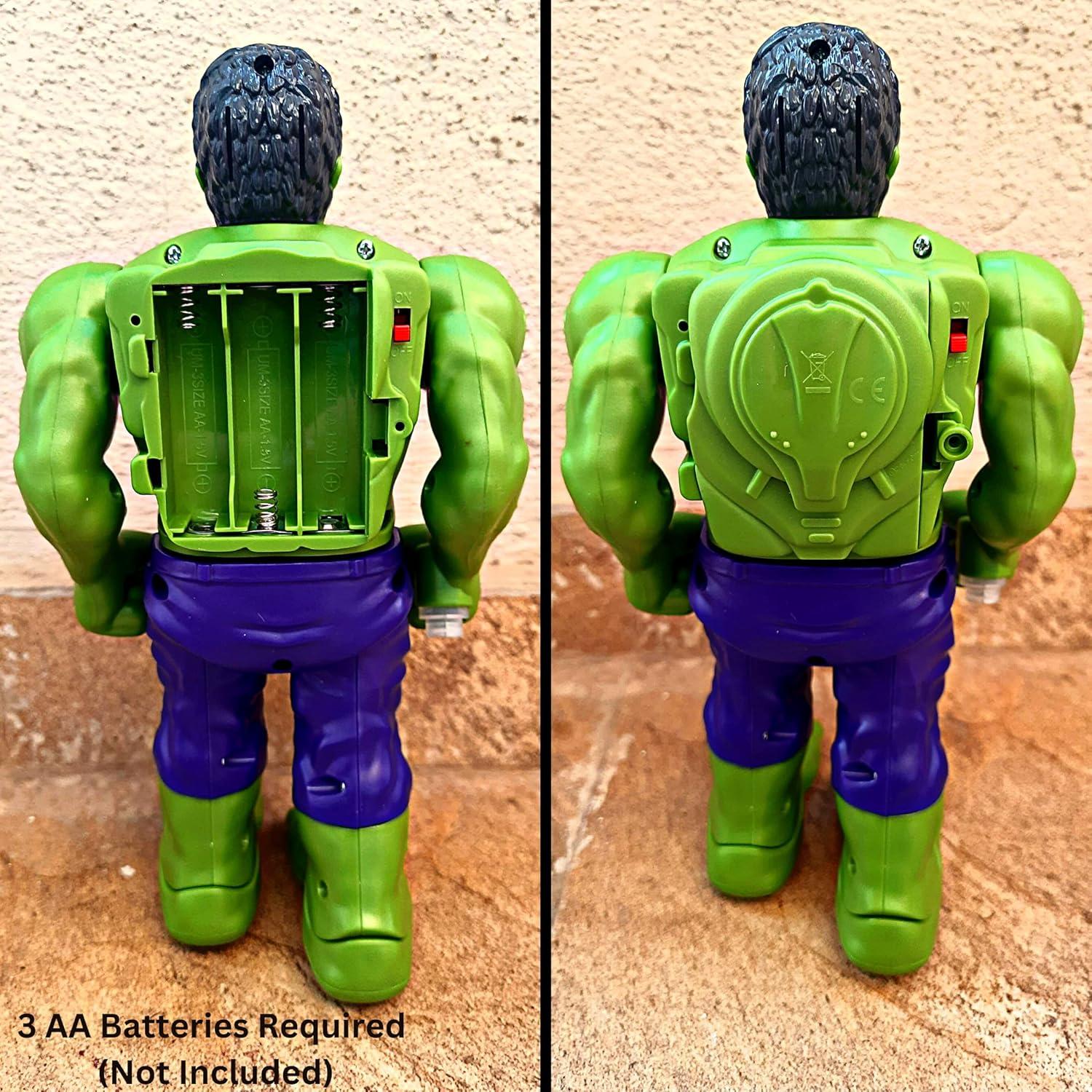 Captain Super Robot Toy with Lights, Sound and 360 Rotation Function