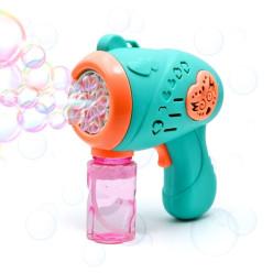 Bubble Machine for Kids Automatic Bubble Gun Leak-Proof Design with 1 Bubble Solution (Multicolor)