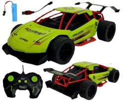 Alloy Frame Metal Body Rechargeable Remote Control Drift Monster Car Toy