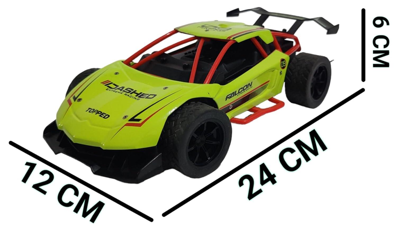 Alloy Frame Metal Body Rechargeable Remote Control Drift Monster Car Toy