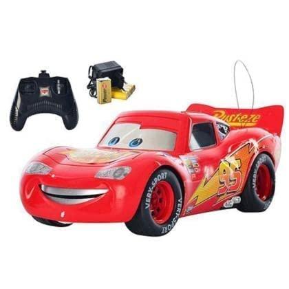 3D MC Queen Remote Control Car Plastic Lightning McQueen Vehicle