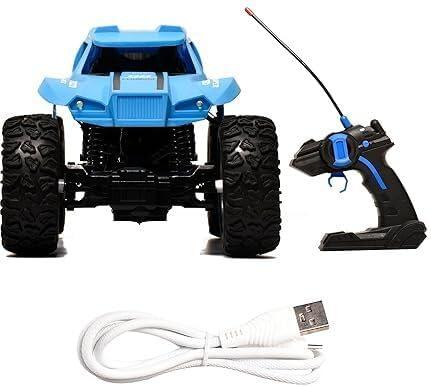 Rechargeable 4 Wheel Metal Alloy Phantom Climber Rock Crawler Remote Control RC Car Vehicle Toys