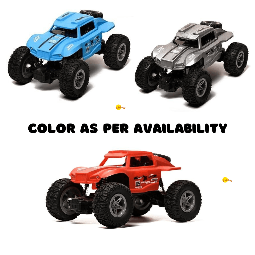 Rechargeable 4 Wheel Metal Alloy Phantom Climber Rock Crawler Remote Control RC Car Vehicle Toys