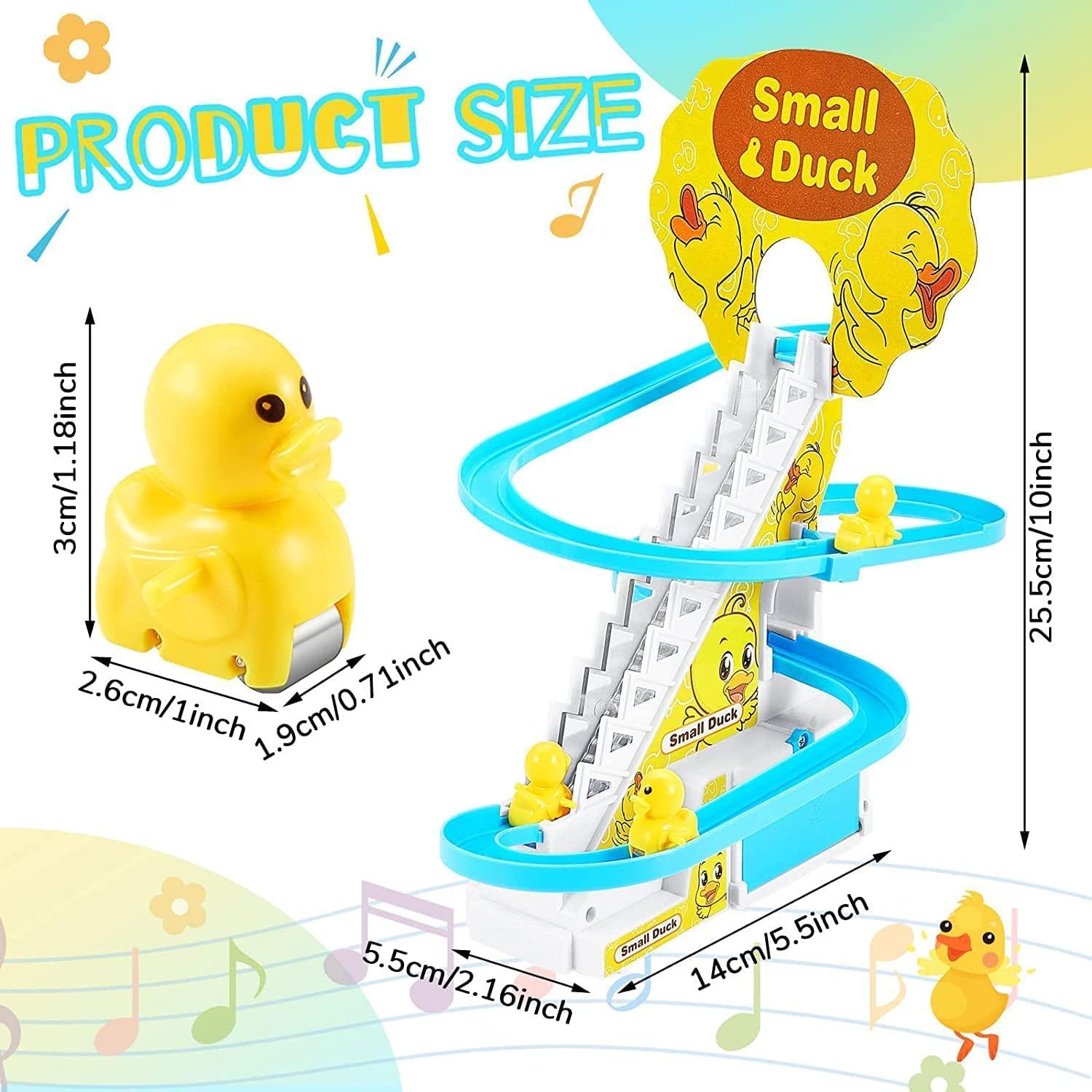 Small Musical Duck Track Set Toys For Kids With 3 Duck