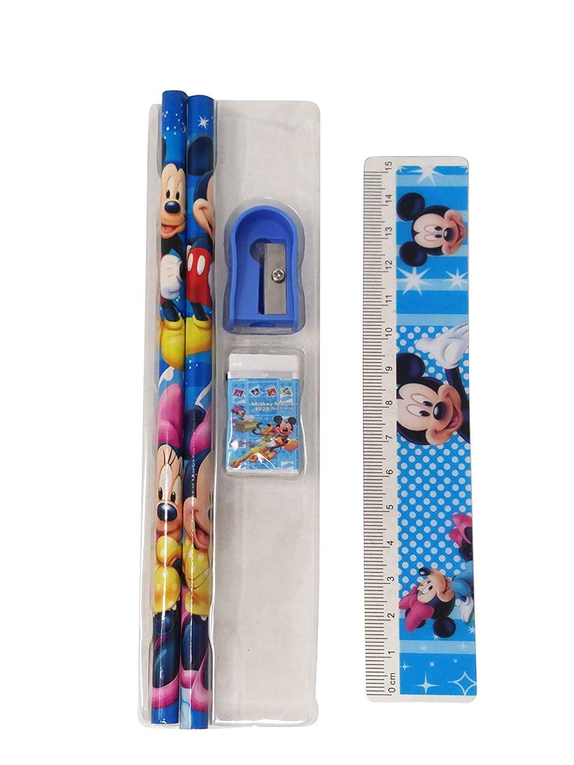 Birthday Party Return Gifts Mix Stationery Kit Set in a Fancy Box for Kids (Pack of 6)