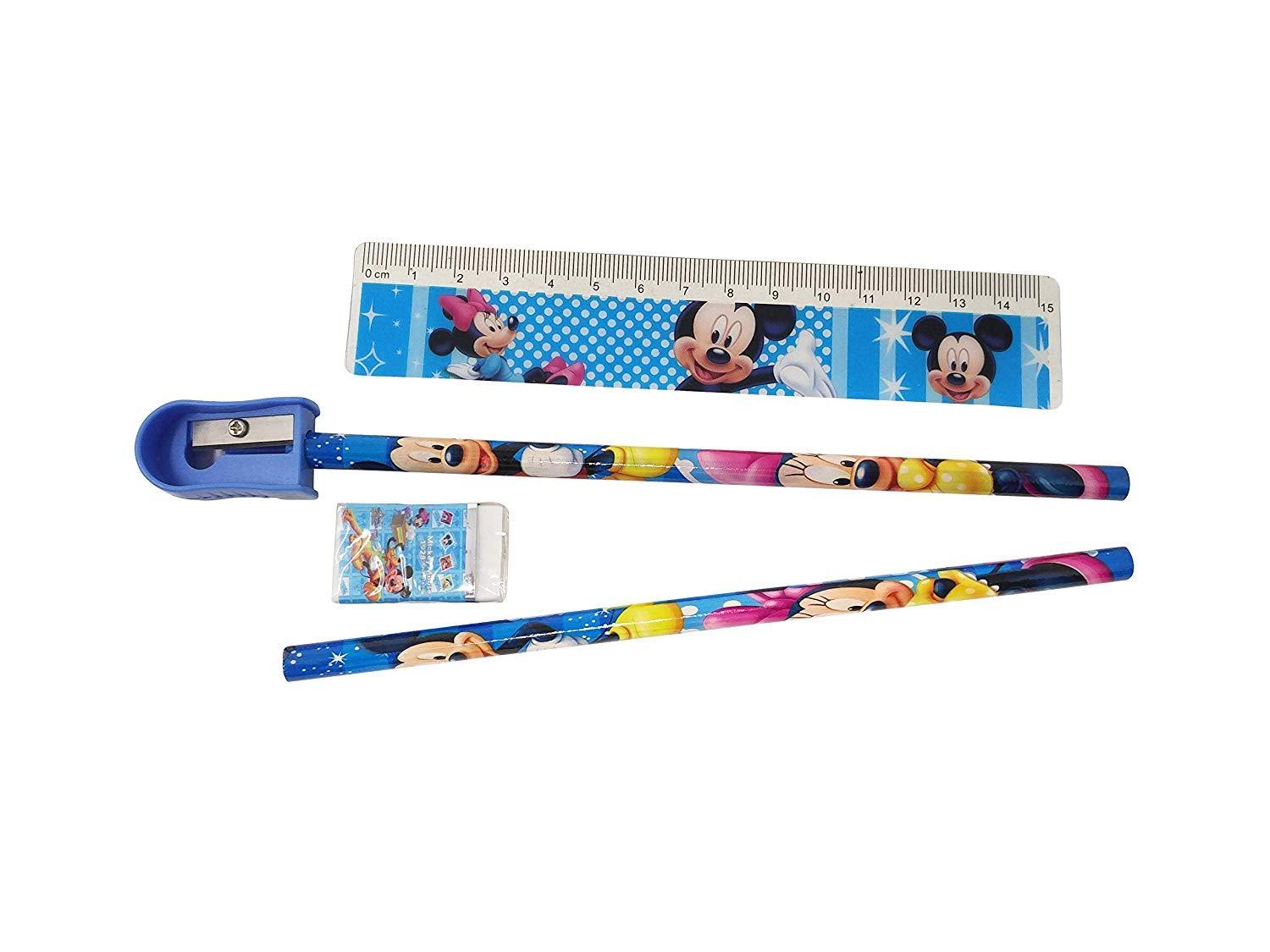 Birthday Party Return Gifts Mix Stationery Kit Set in a Fancy Box for Kids (Pack of 6)