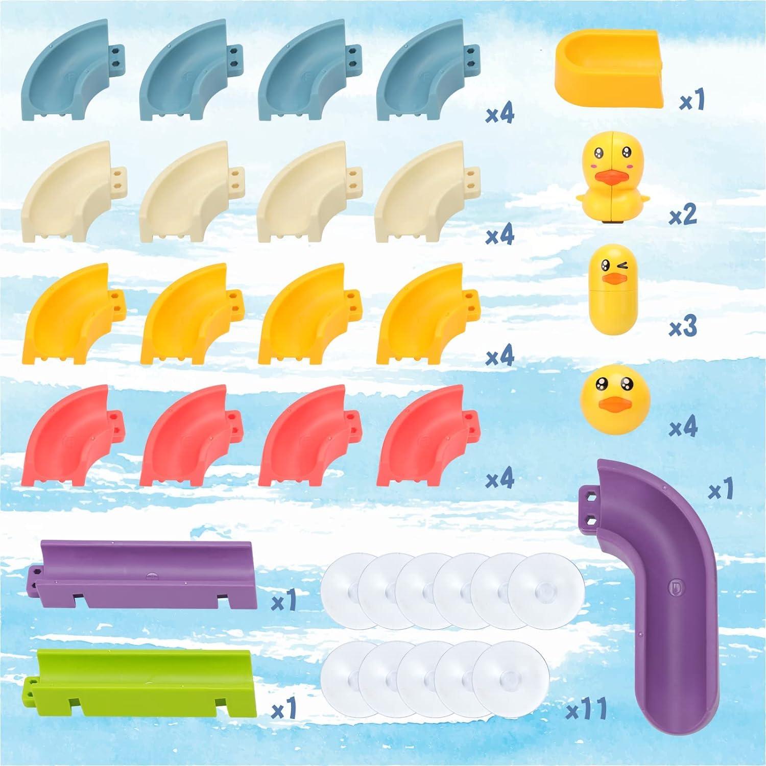 Fishing Game Toys with Slideway, Electronic Toy Fishing Set with Magnetic Pond, Learning Educational Toys