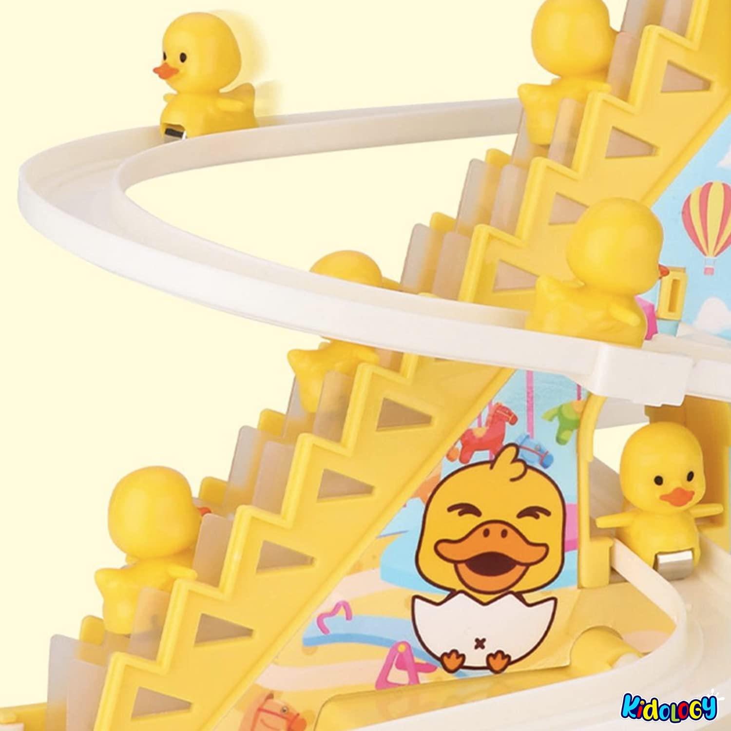 Fishing Game Toys with Slideway, Electronic Toy Fishing Set with Magnetic Pond, Learning Educational Toys