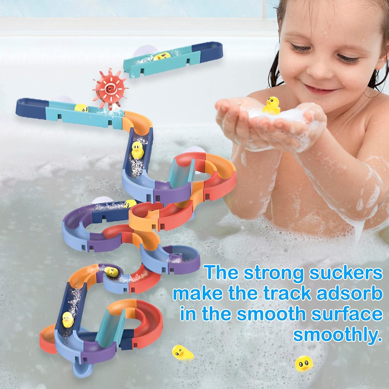 Fishing Game Toys with Slideway, Electronic Toy Fishing Set with Magnetic Pond, Learning Educational Toys