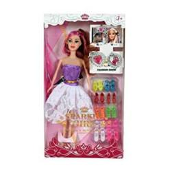 Modern Fashion Sparkle Girl Doll with Accessories Playset Dolls for Girls, Dolls Set for Kids Girls