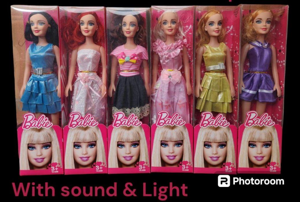 Beautiful Doll Toy Set with Movable Joints, Makeup and Cute Doll, Style Doll Set for Girls, Kids Doll House, Medical kit for Kids (Pack of 4)