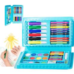 Color Set for Kids Drawing Doodle Sketch Crayon Painting Water Paint Art Set Colour Kit. (Colour Set 42)