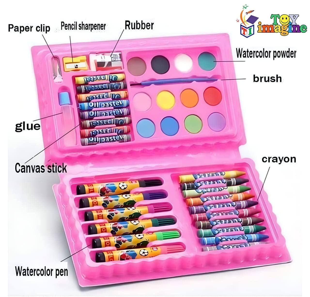 Color Set for Kids Drawing Doodle Sketch Crayon Painting Water Paint Art Set Colour Kit. (Colour Set 42)