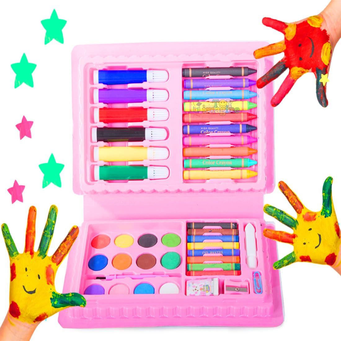 Color Set for Kids Drawing Doodle Sketch Crayon Painting Water Paint Art Set Colour Kit. (Colour Set 42)