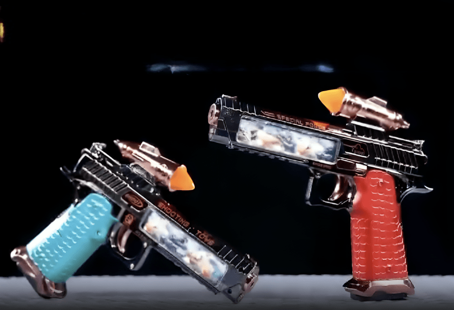 Toys Gun For Kids Vibration Electric Weapons Toy battery Operated Gun With Sound And Light - Pack Of 1