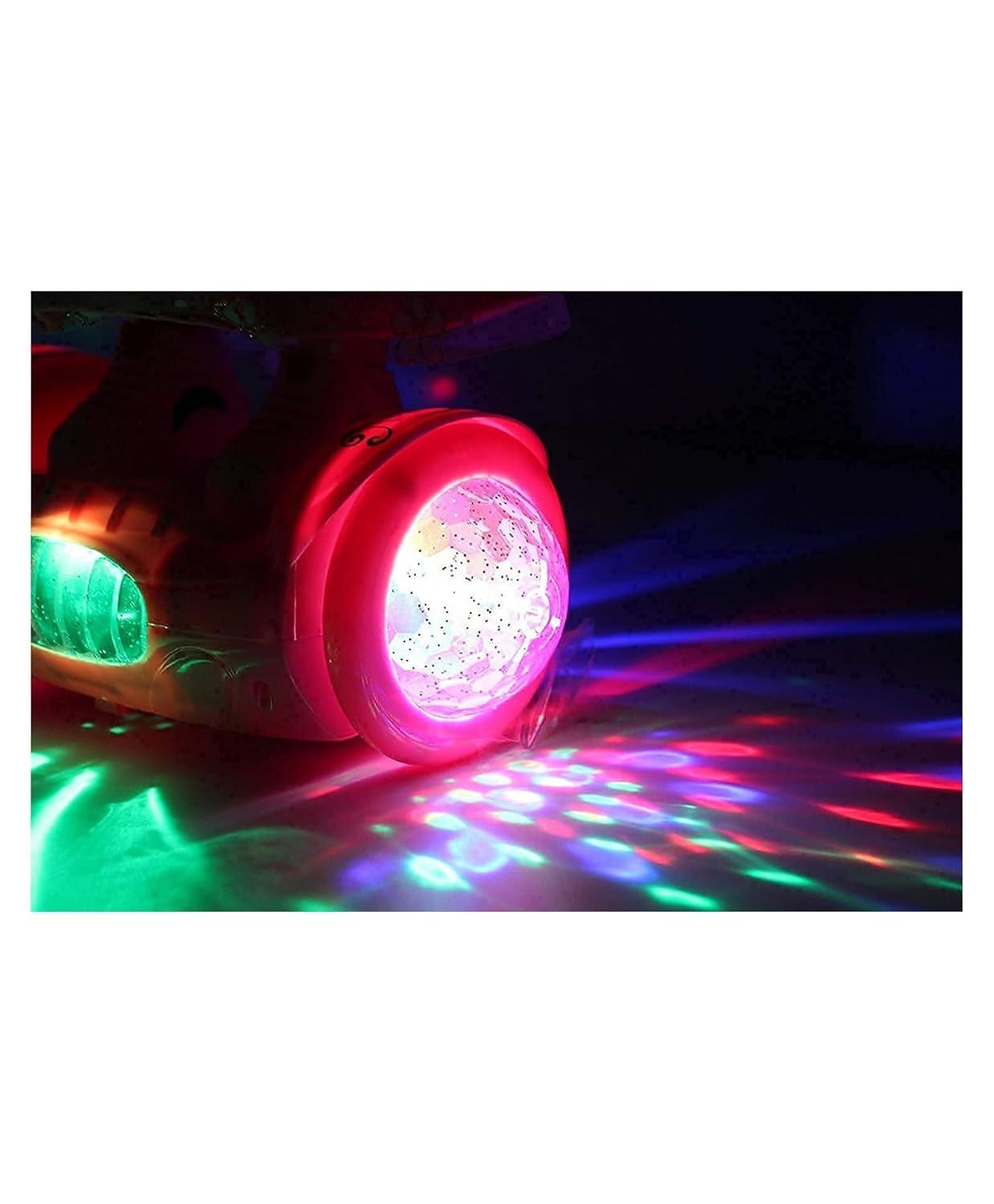 1Pcs Musical Dancing Girl Doll Activity Play Center Toy 360 Degree Rotating with Flashing Lights and Bump n Go Action Toys for Kids