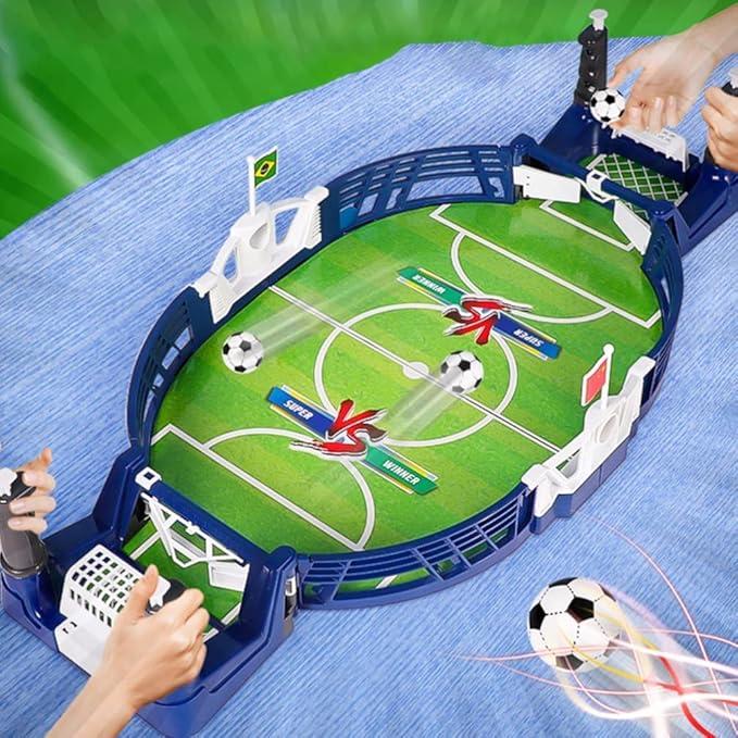 Mini Tabletop Football, 2-Player Party Interactive Soccer Game Toy Gift for Kids
