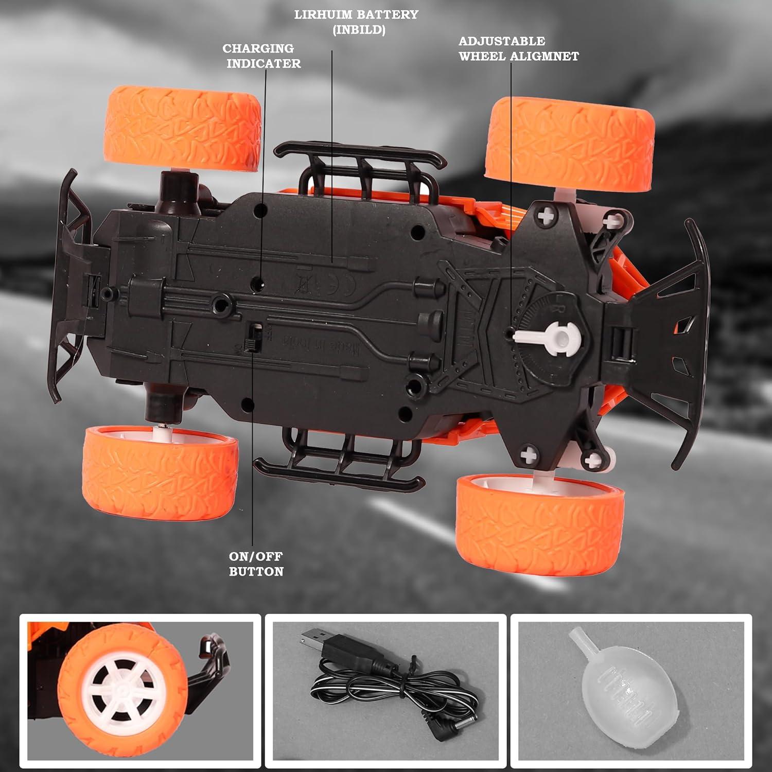 RC Stunt Spray Car Smoke Rock Crawler Spray Climbing Car Off Road Monster Truck  (Multicolor)