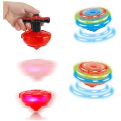 Lattoo Spinning Launcher Gyro Top with Flashing Led Light Beyblade (Color May Vary).