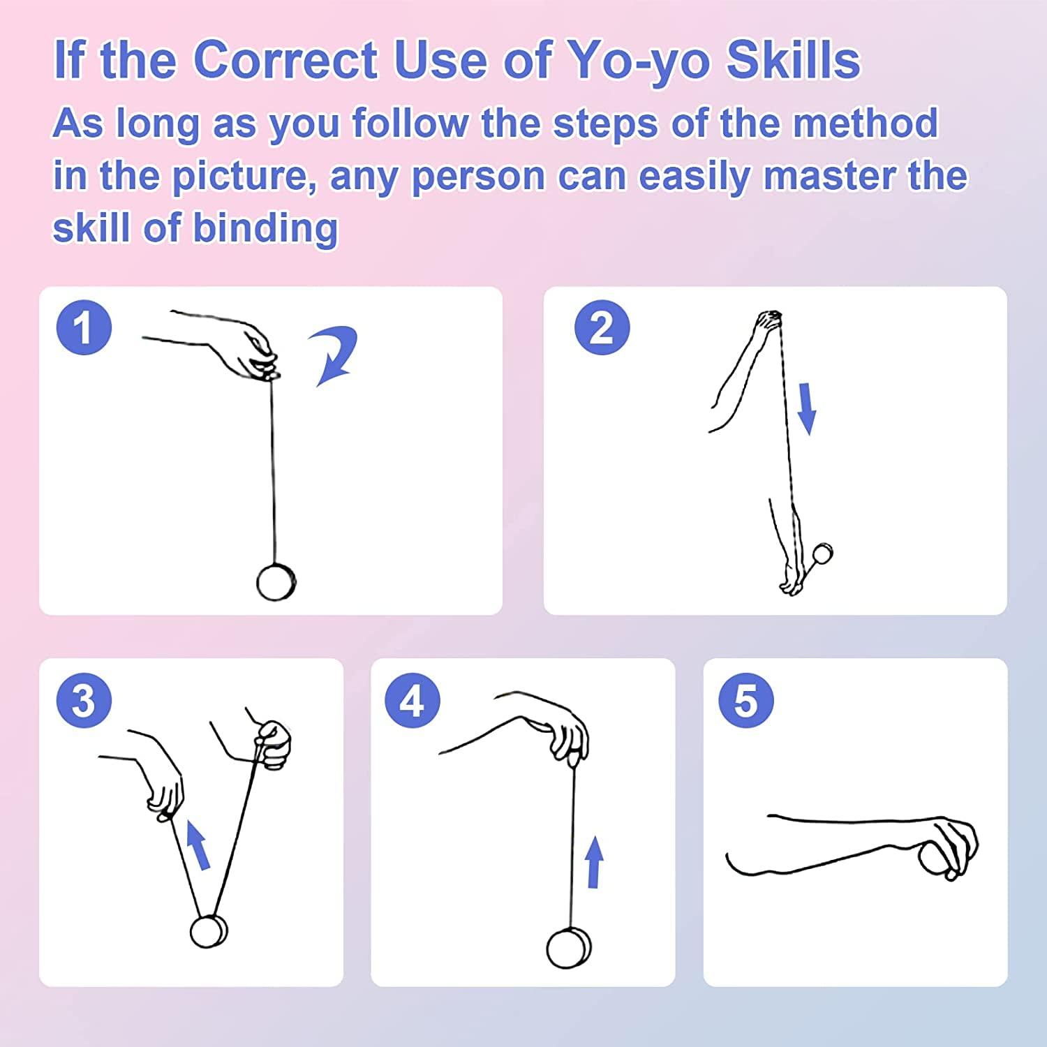 High-Speed Metallic Finish YoYo Spinner Toy, 12 Years Kids and Beginners, 1 pc