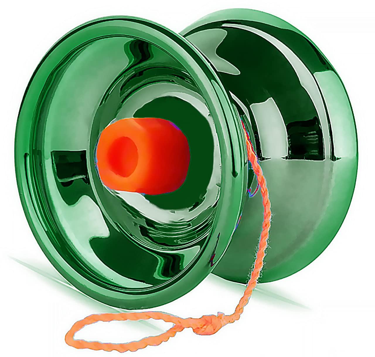 High-Speed Metallic Finish YoYo Spinner Toy, 12 Years Kids and Beginners, 1 pc