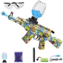 Gel Blaster Gun Automatic Gun for Kids-Adults Operated Gun High Speed Upto 50 Feet Range Including Gel Balls (Multi Color)