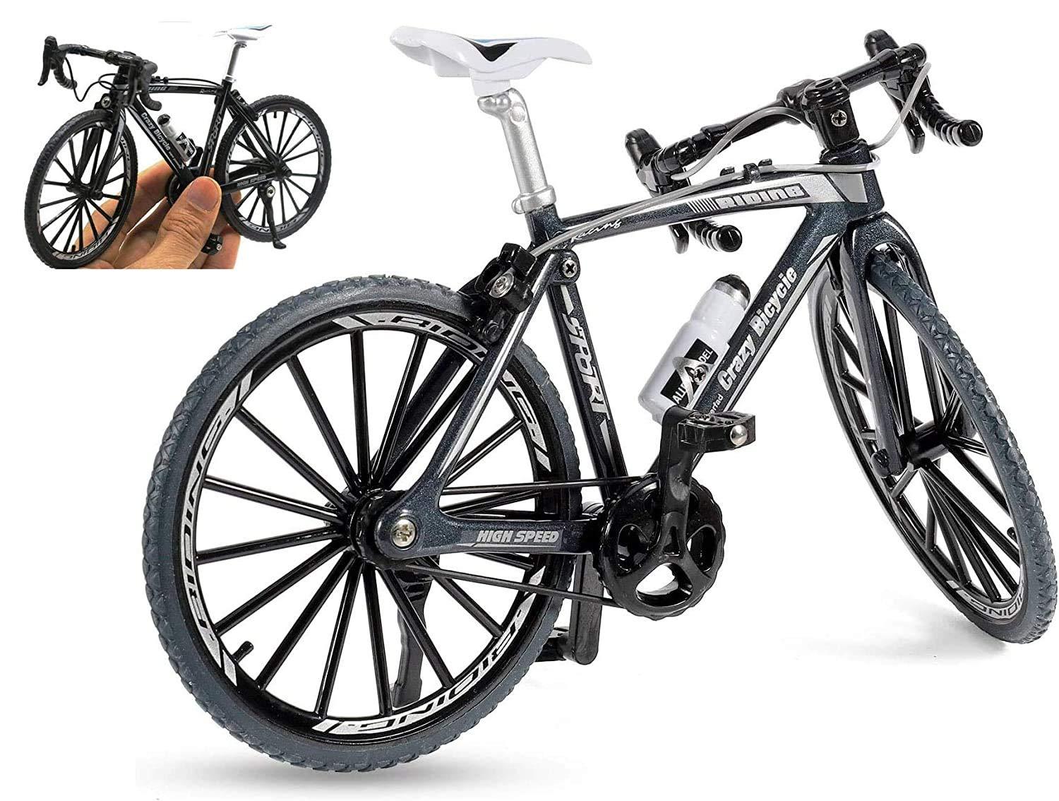 Mini Bicycle Model Cycling Toy Adventure Toy Bicyle - Diecast Mountain Bicyle Toy for Kids(Pack of 1)(Multicolor)