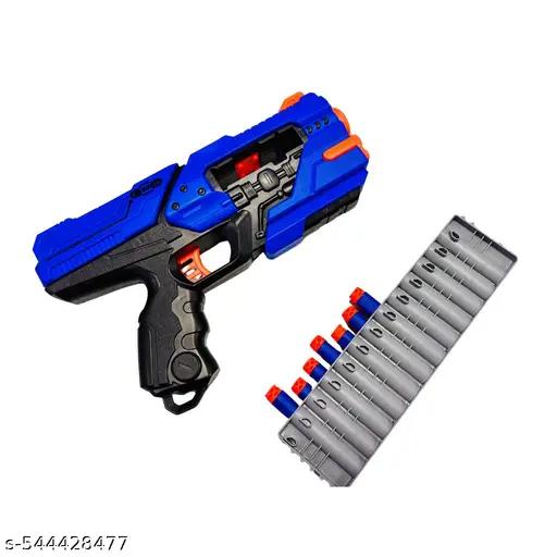 Big Blaze Storm Soft Bullet Toy Gun for Kids 12 Darts Continuously Shooting Gun