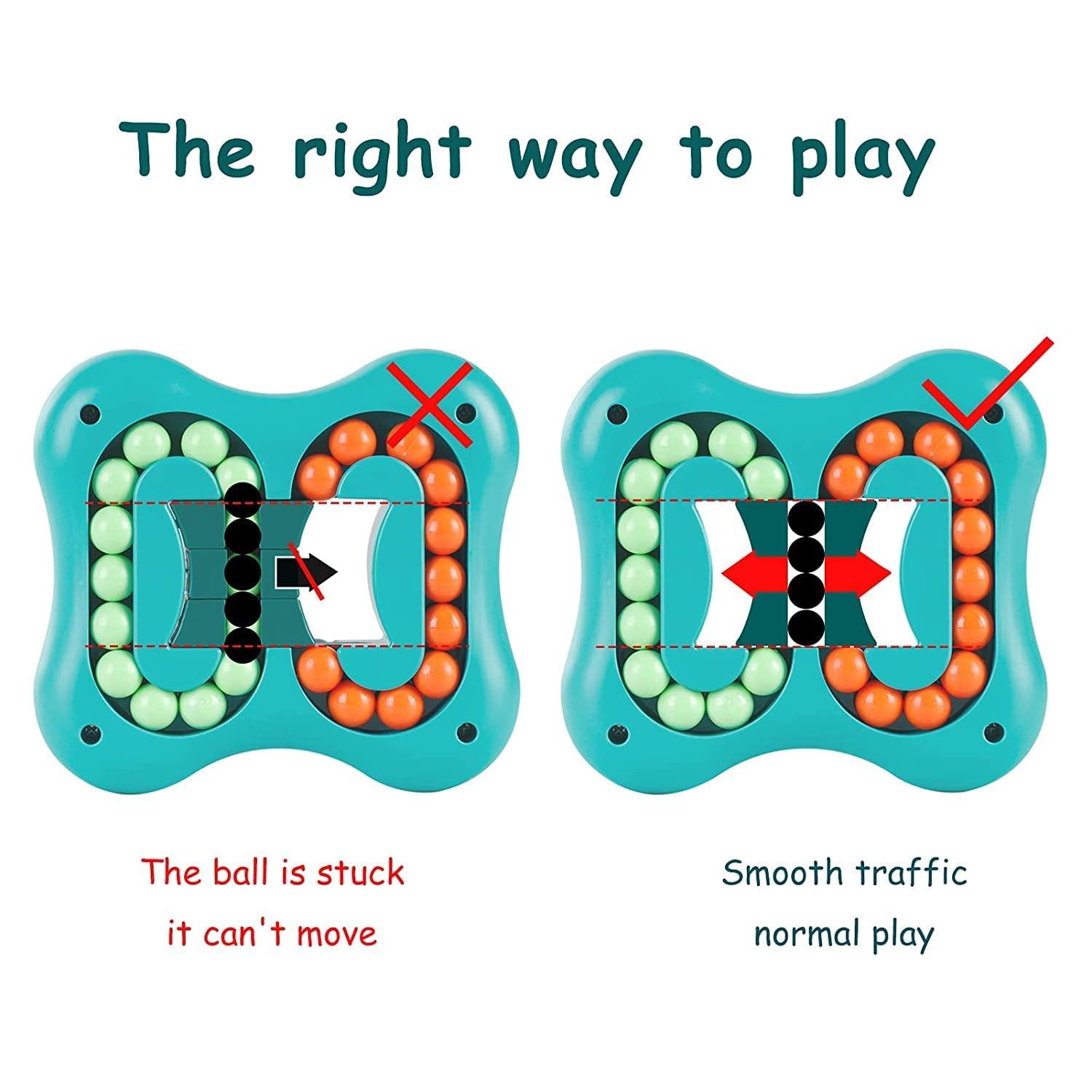 Kid Rotating Magic Bean | Finger Tip Rotation | Beads Magic Cube | Brain Puzzle | Brain Teaser Game