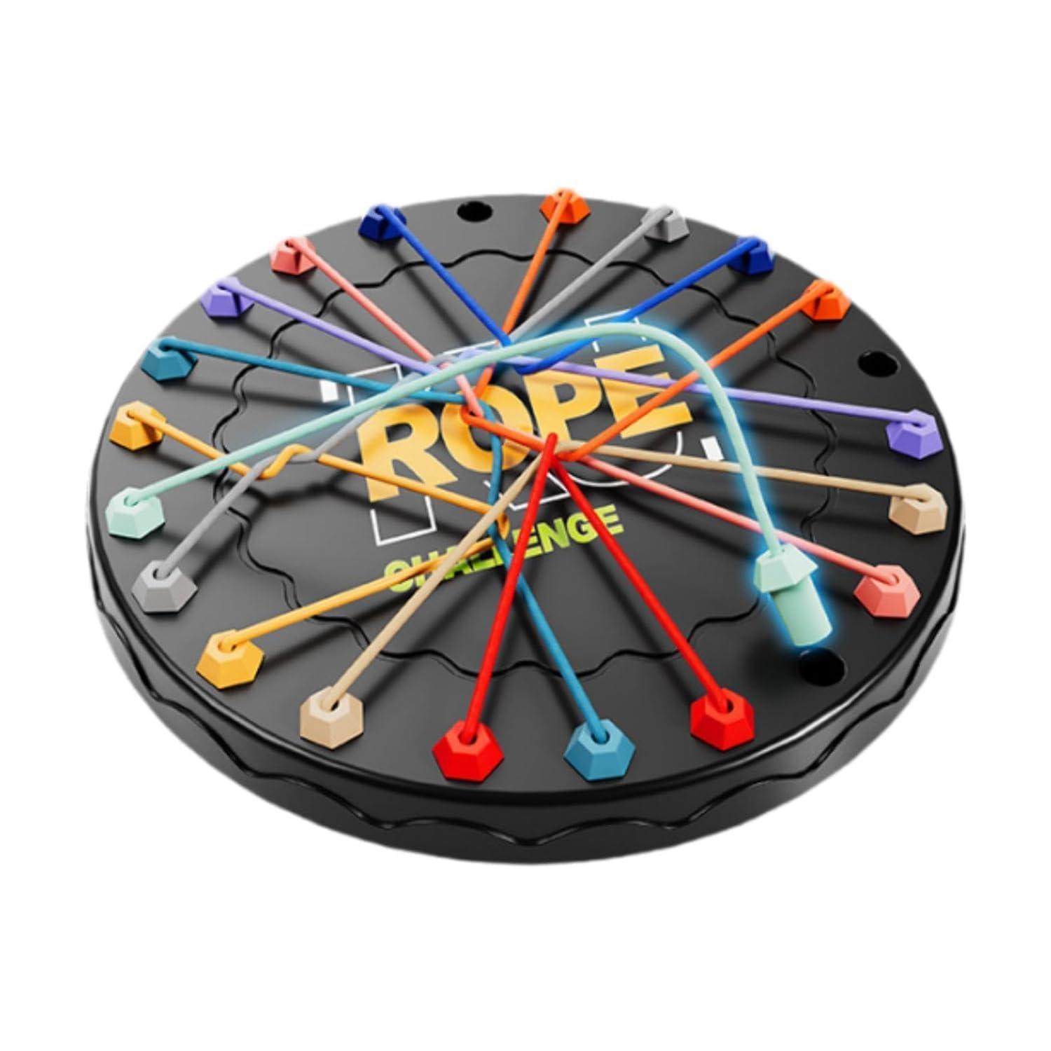 Rope Untangle Toy for Kids | Sensory & Educational Puzzle Toy | Fun Knot Game for Boys & Girls | Develops Focus & Motor Skills | Social Mind Activity Toy | Ages 3+