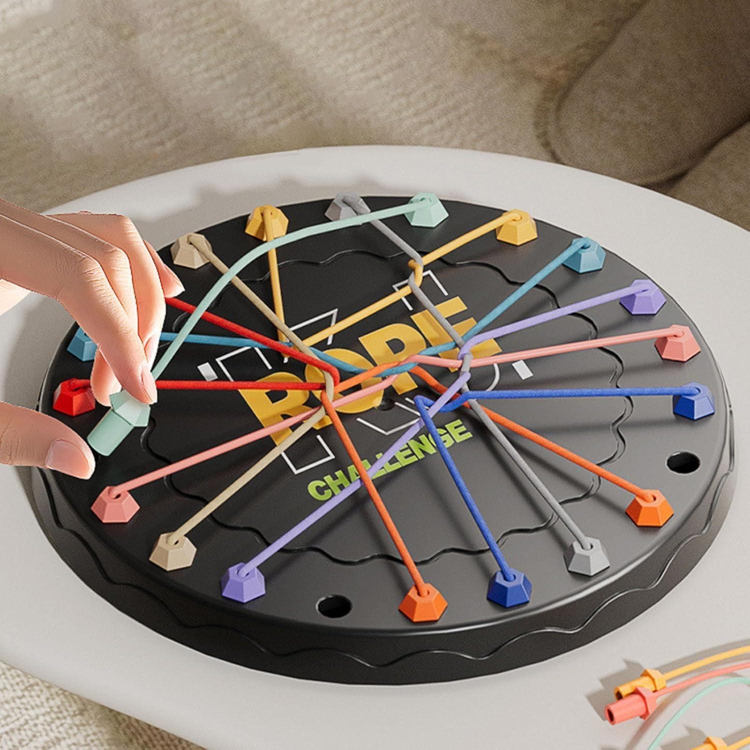 Rope Untangle Toy for Kids | Sensory & Educational Puzzle Toy | Fun Knot Game for Boys & Girls | Develops Focus & Motor Skills | Social Mind Activity Toy | Ages 3+