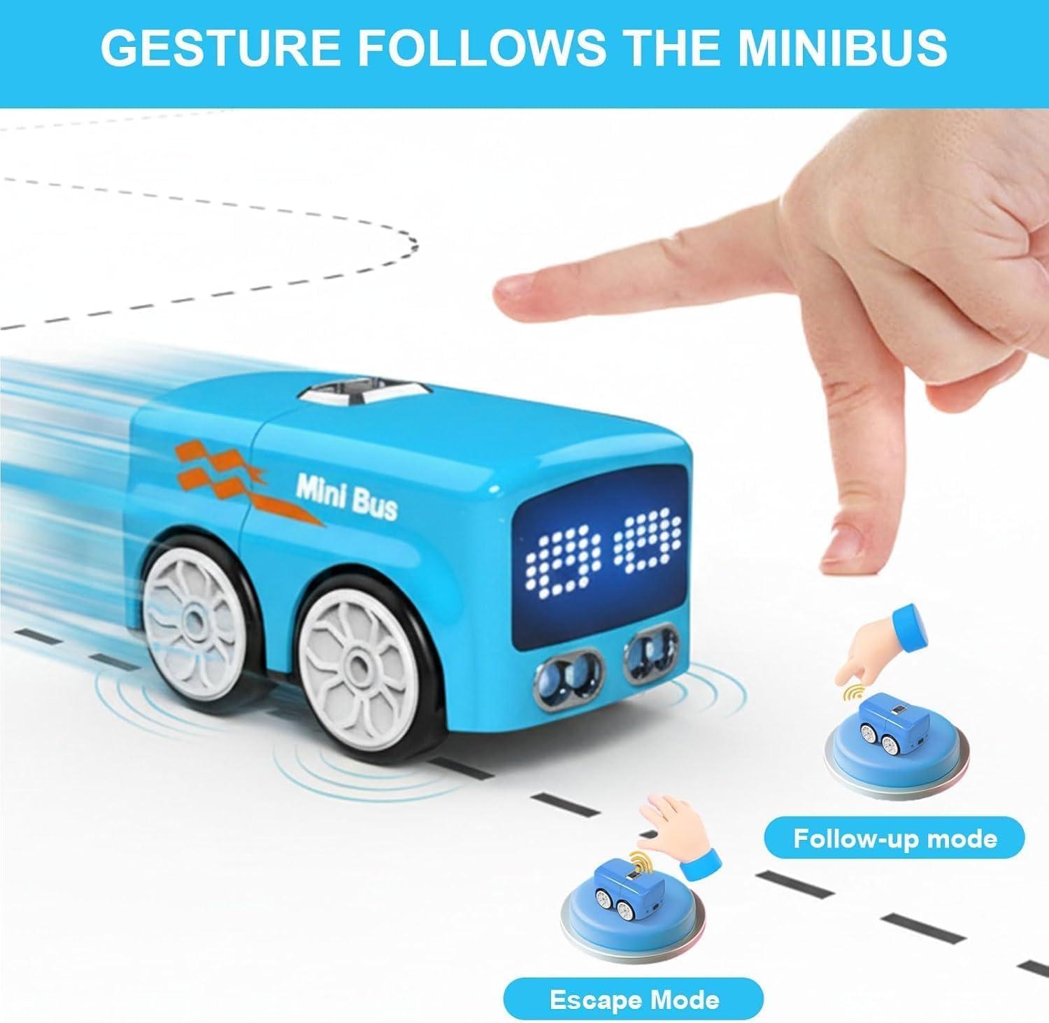 RC Car for Kids with LED Display, Smart Gesture Control, Mini Football Game Toy, Rechargeable Battery, Remote Control Vehicle