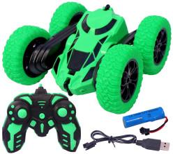 RC Stunt Racing 360° Flip and Double Sided Rotating Stunt 4WD Car for Kids  (Multicolor)